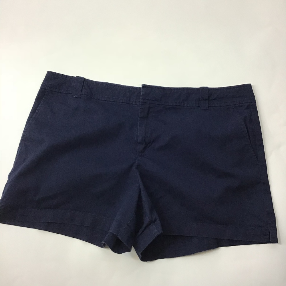 New York & Co. Navy Blue Khaki women’s Shorts Size 14